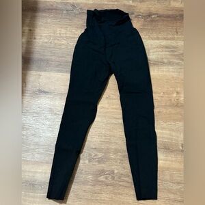 Black Motherhood Maternity Dress Pants